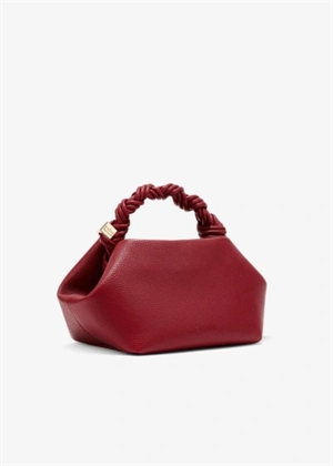 Bou small grained bag Red Dahlia B2100060 Ganni 